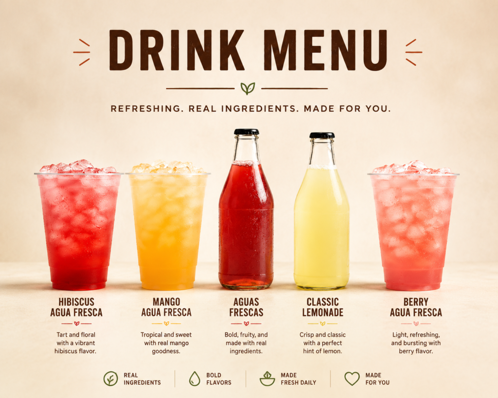 Chipotle Drink Menu — What Beverages Can You Order