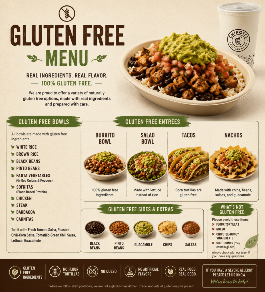 Chipotle Gluten Free Menu — What Is Safe to Eat